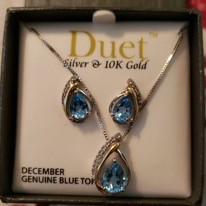 Brand new December birthstone set